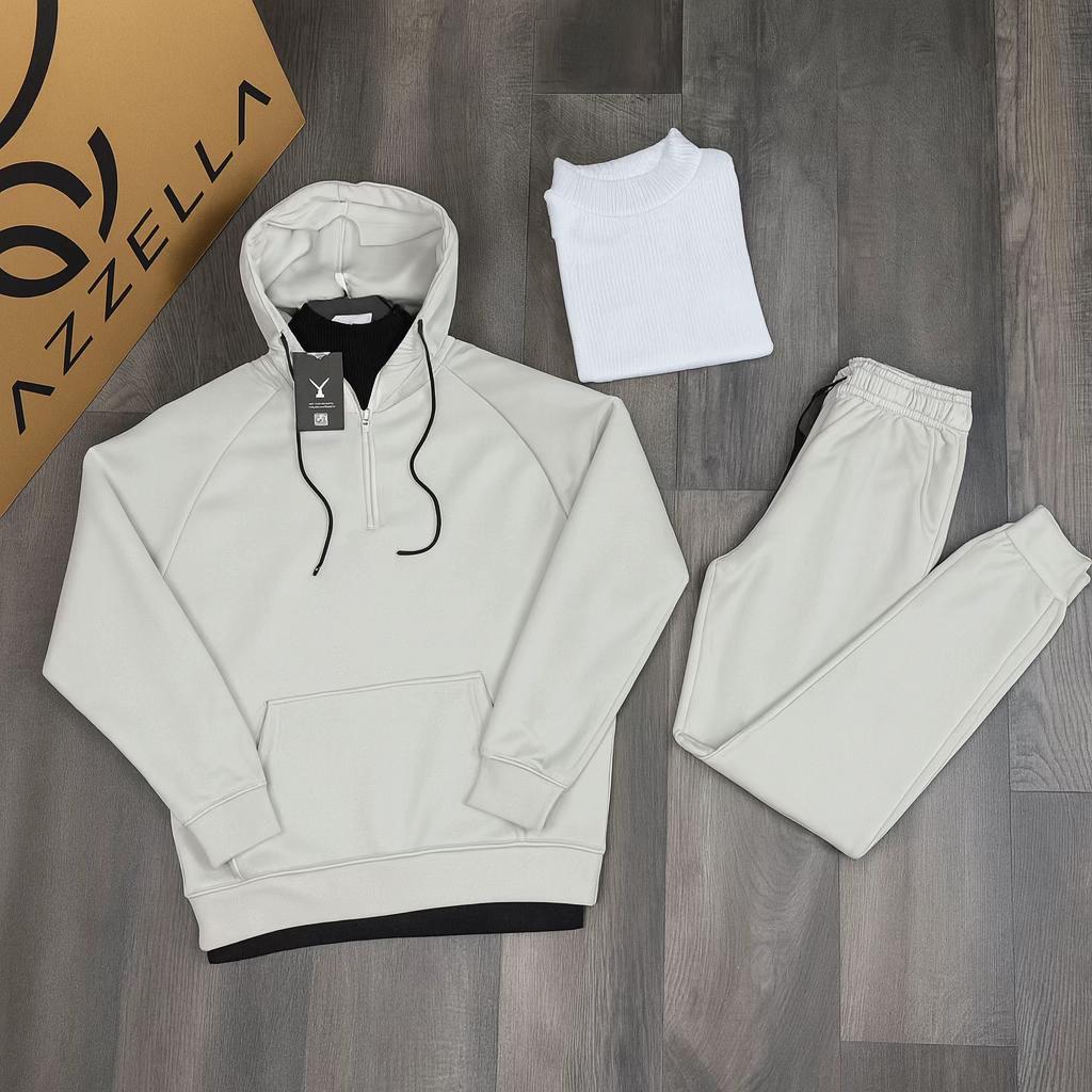 Sweat Half Zipper 3 Pièces