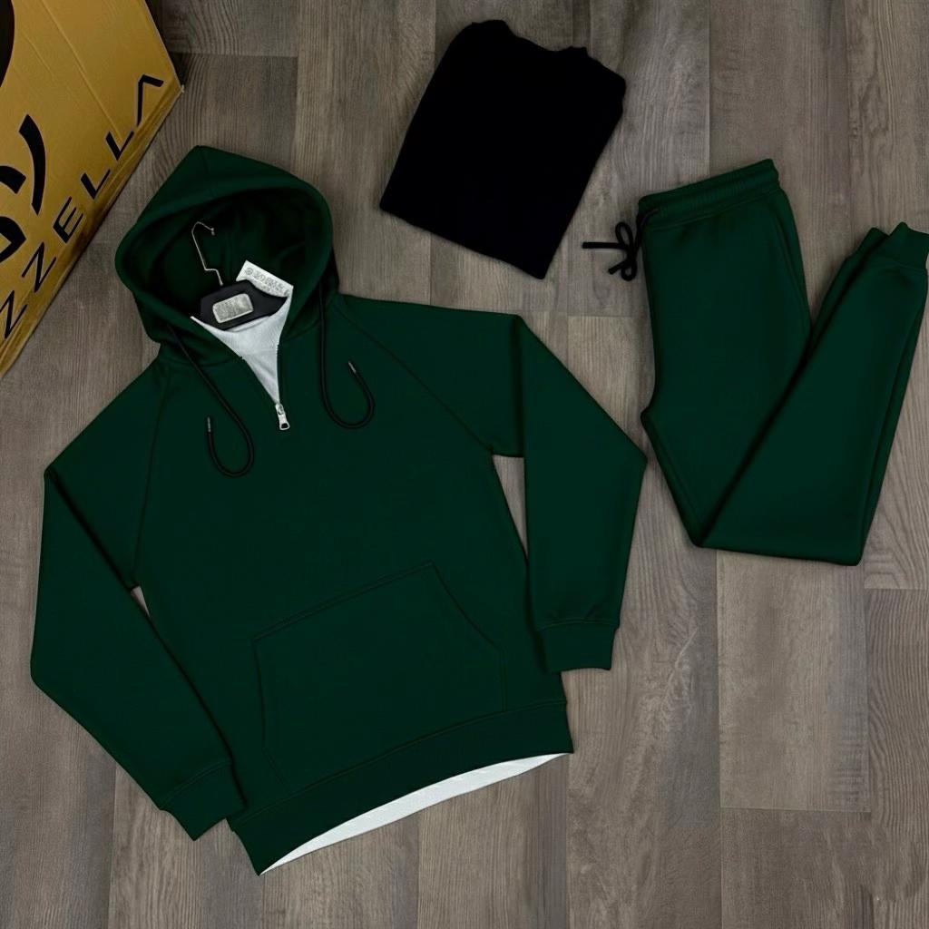 Sweat Half Zipper 3 Pièces